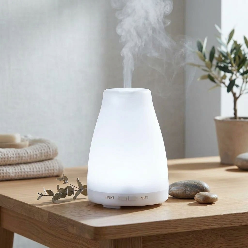 Aroma Diffuser - Ultrasonic Diffuser with 7 Colour LED Light