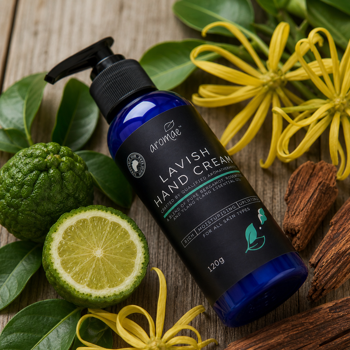 Lavish Hand Cream | 120ml Moisturising Cream with Essential Oils