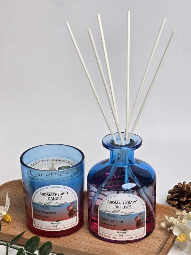 Aromae Aromatherapy Candle & Diffuser Set - Aromae Essentials