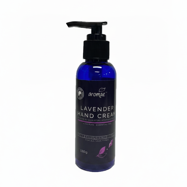 Lavender Hand Cream | 120ml Rich Calming Cream with Essential Oils - Aromae Essentials