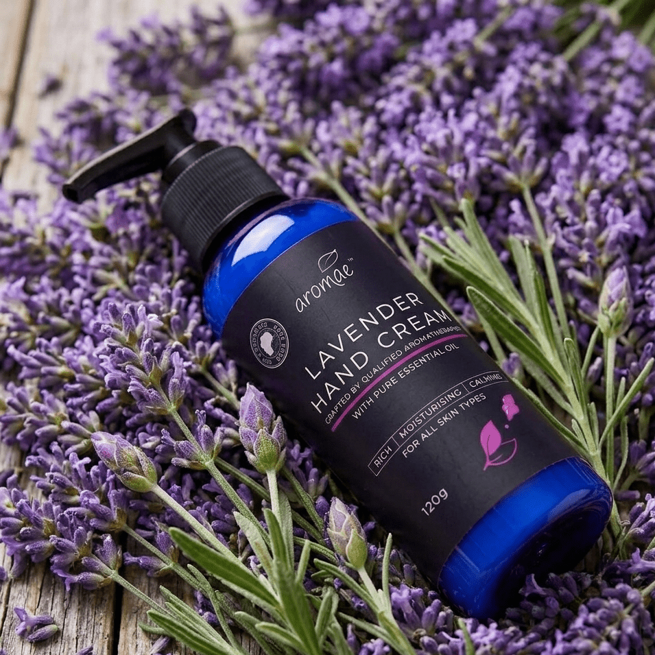 Lavender Hand Cream | 120ml Rich Calming Cream with Essential Oils - Aromae Essentials